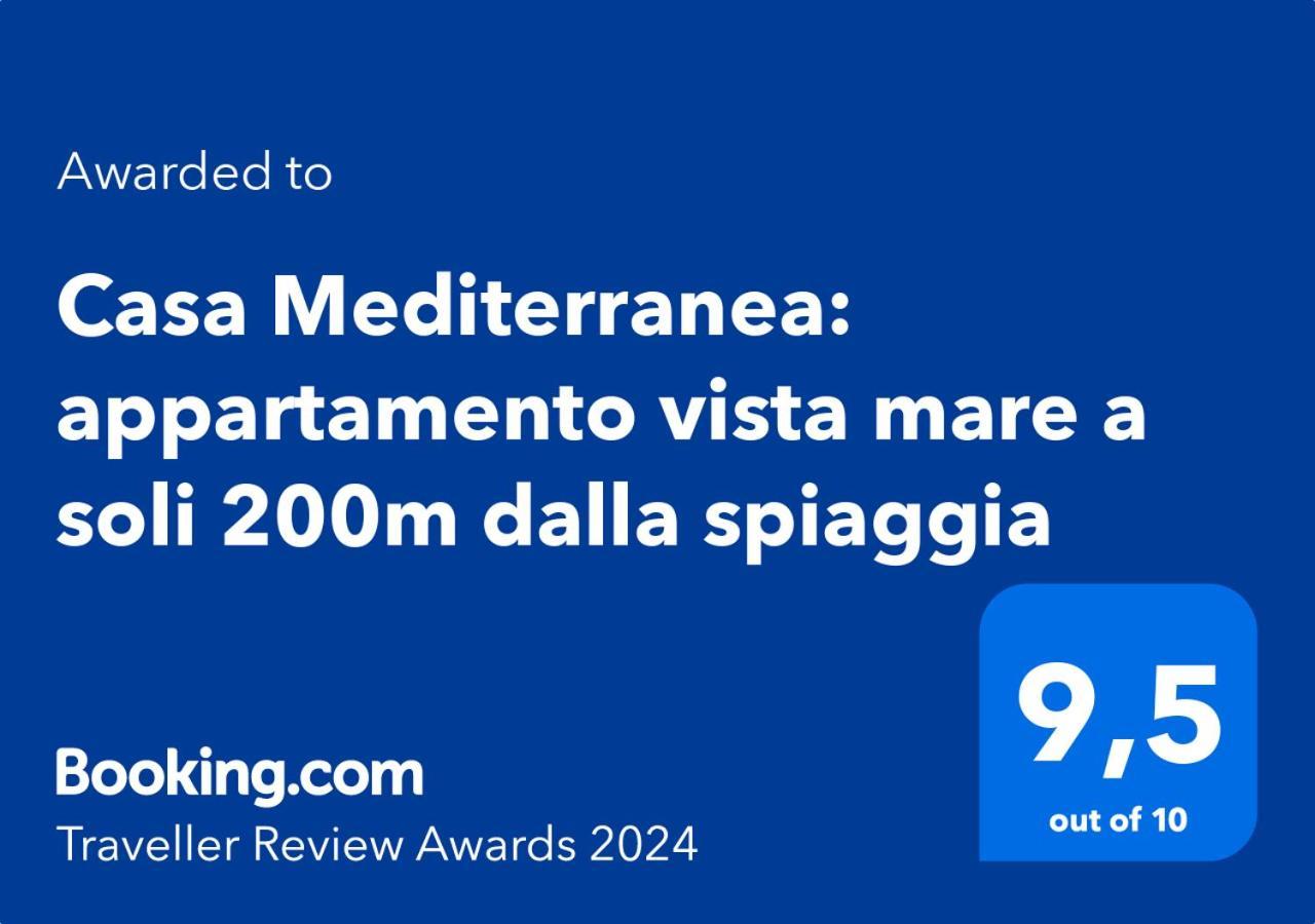 Casa Mediterranea: Appartamento Vista Mare A Soli 200M Dalla Spiaggia Сперлонга Екстер'єр фото